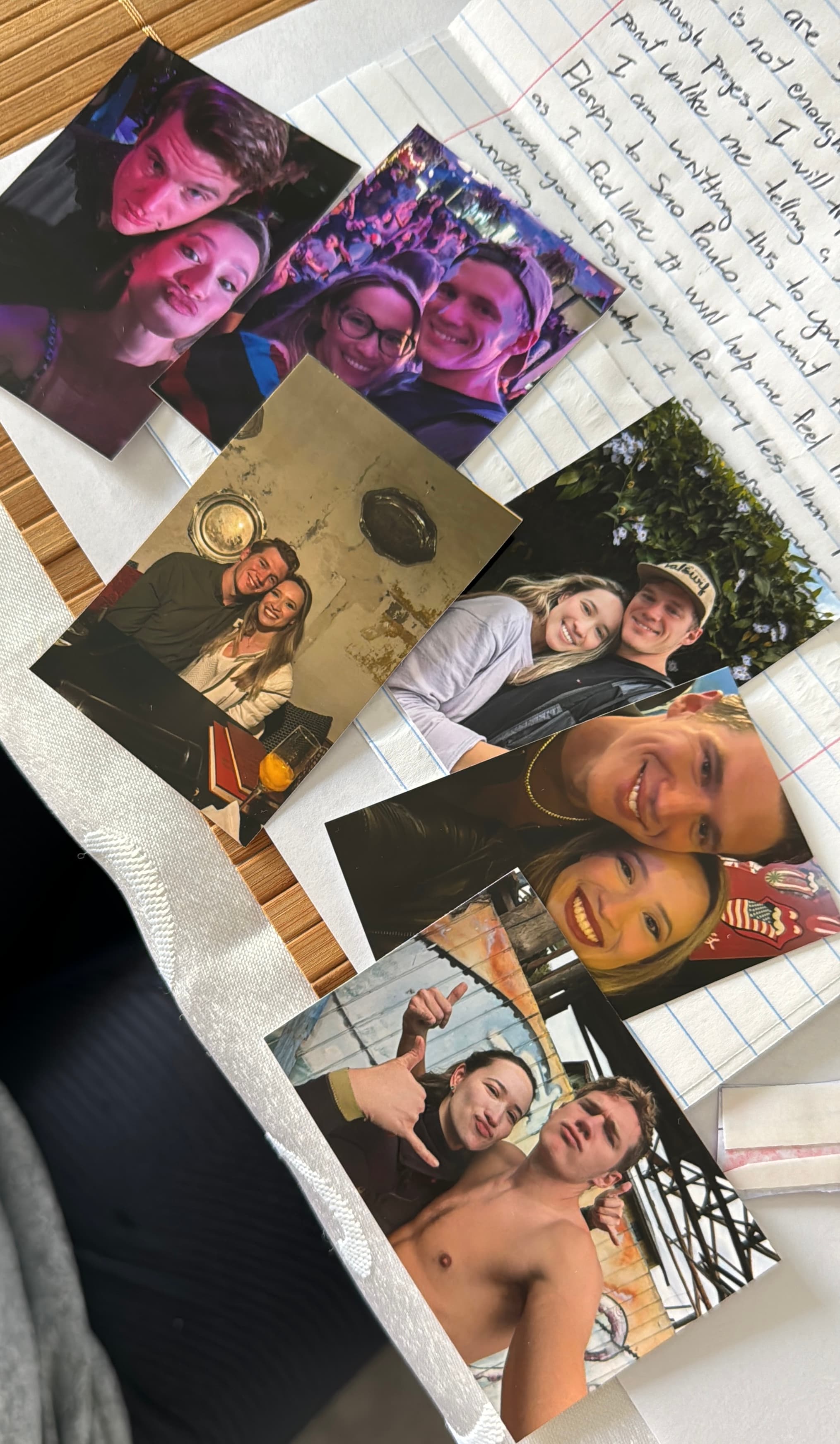 Letters — Shane has to go home